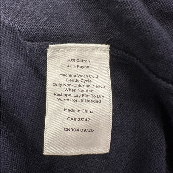 Talbots Women Black Multicolor Heart Printed Cardigan Sz Large Button Up Preppy - Picture 4 of 4